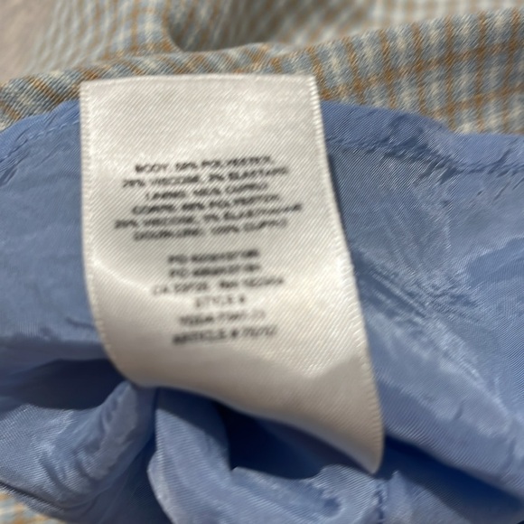 Wilfred classic mini skirt on beige plaid - size 2 - Picture 8 of 11